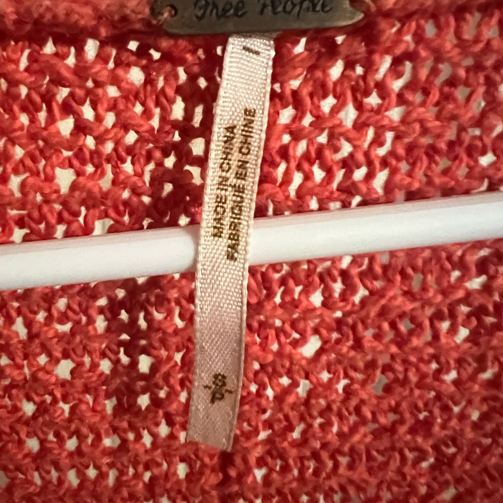 Free People Crocheted Sweater